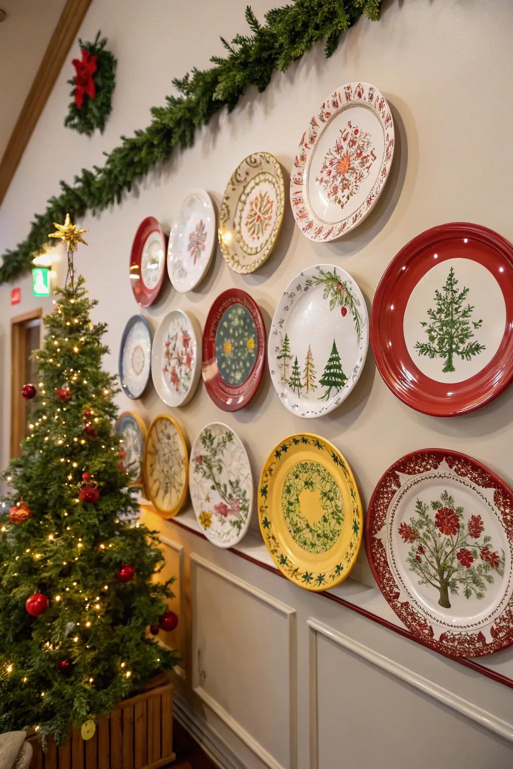 Periodic plate exchanges maintain the décor vibrant and celebratory.