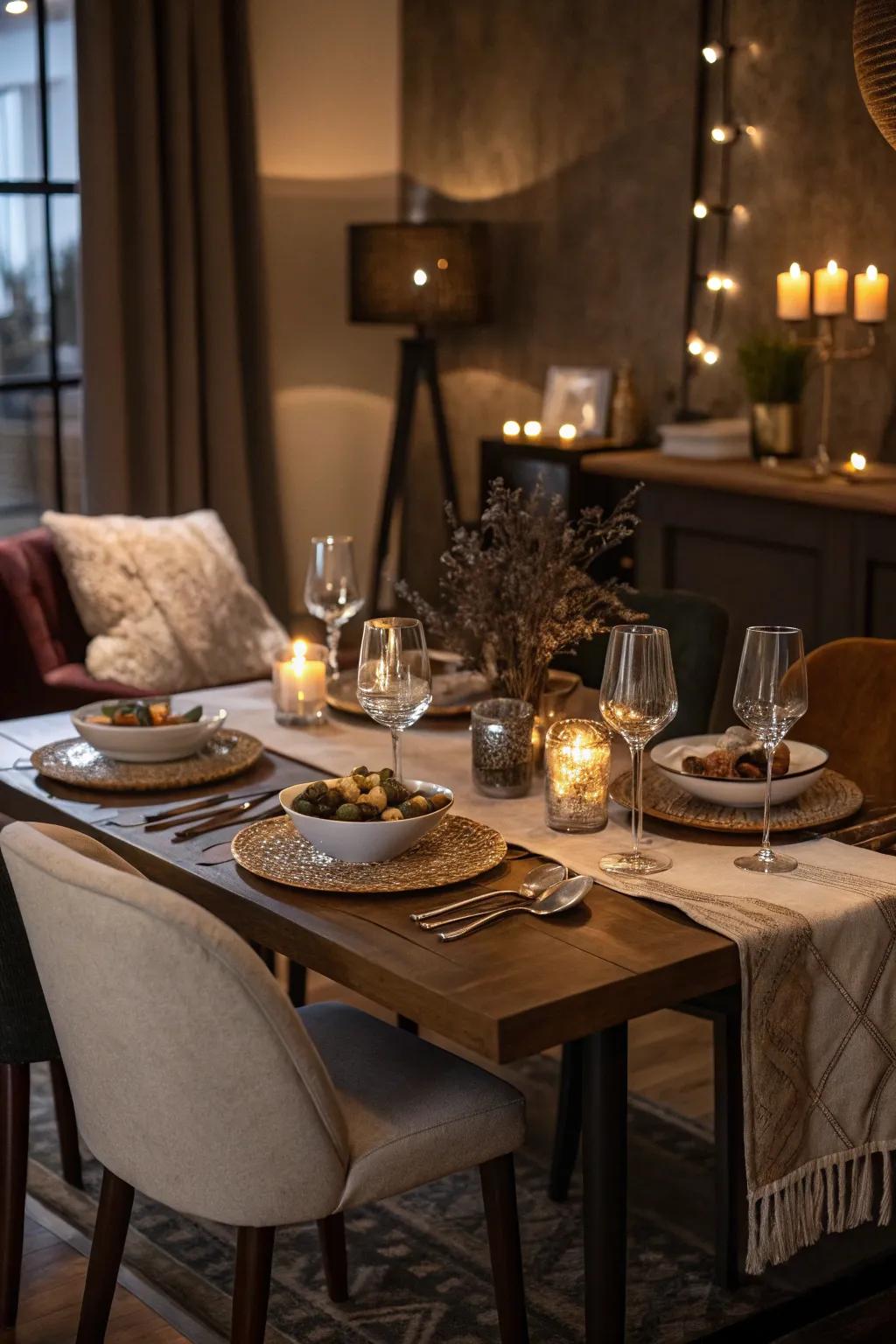 Espresso finish adds depth and sophistication.