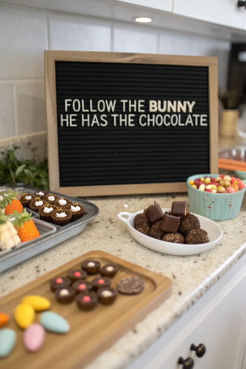 A sweet temptation for chocolate fans.
