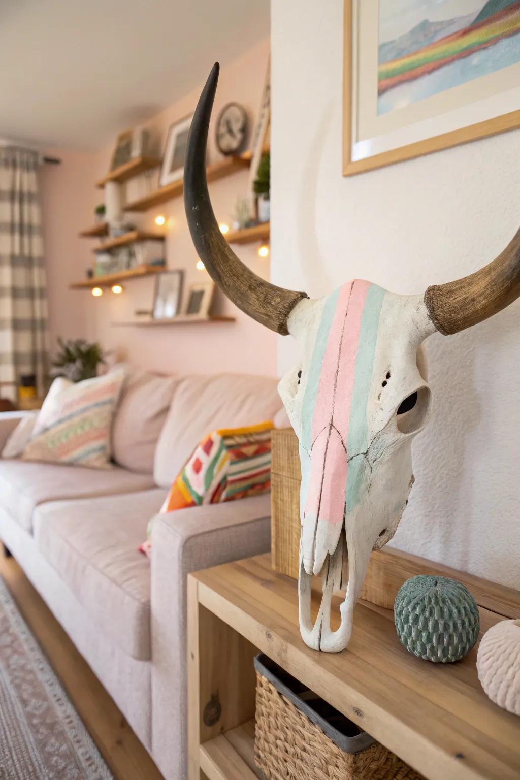 Subtle colors cultivate a soothing and dreamy effect on décor.