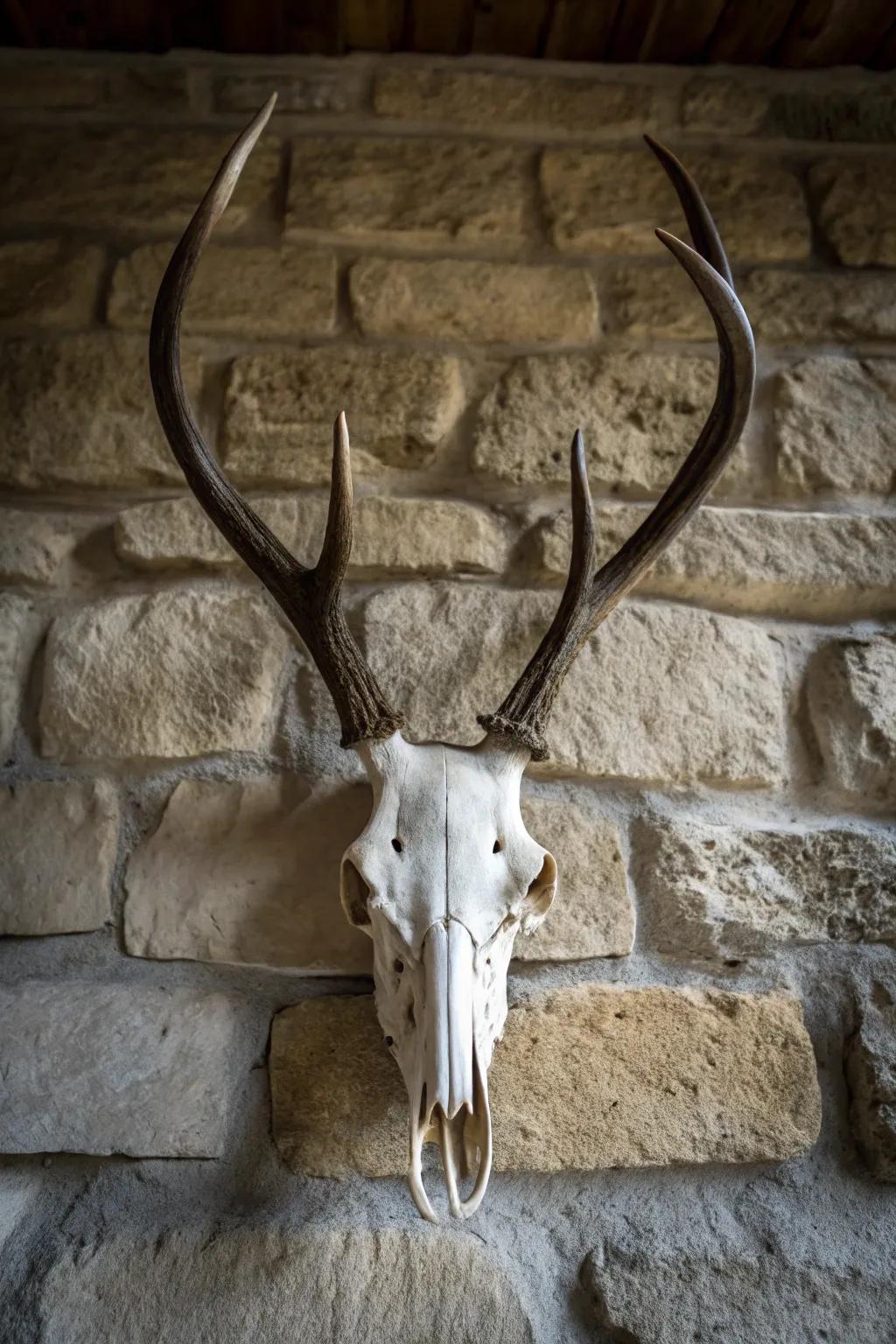 Elevate your aesthetic via a stone backdrop.