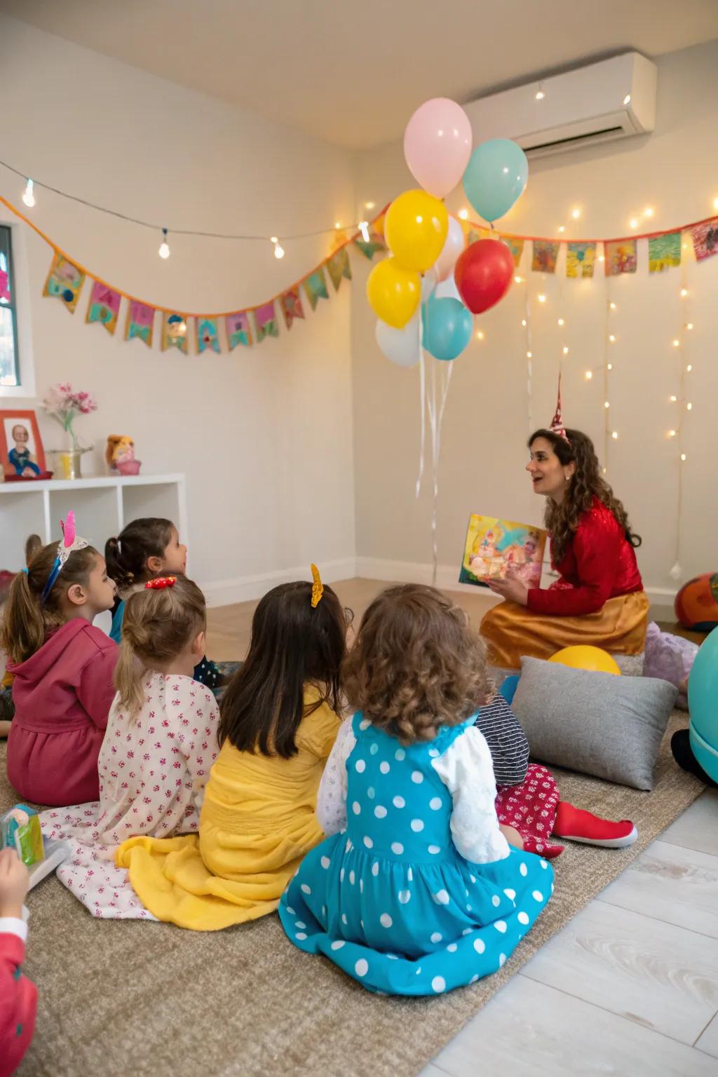 Enchant young minds with a captivating fairy tale storytime.