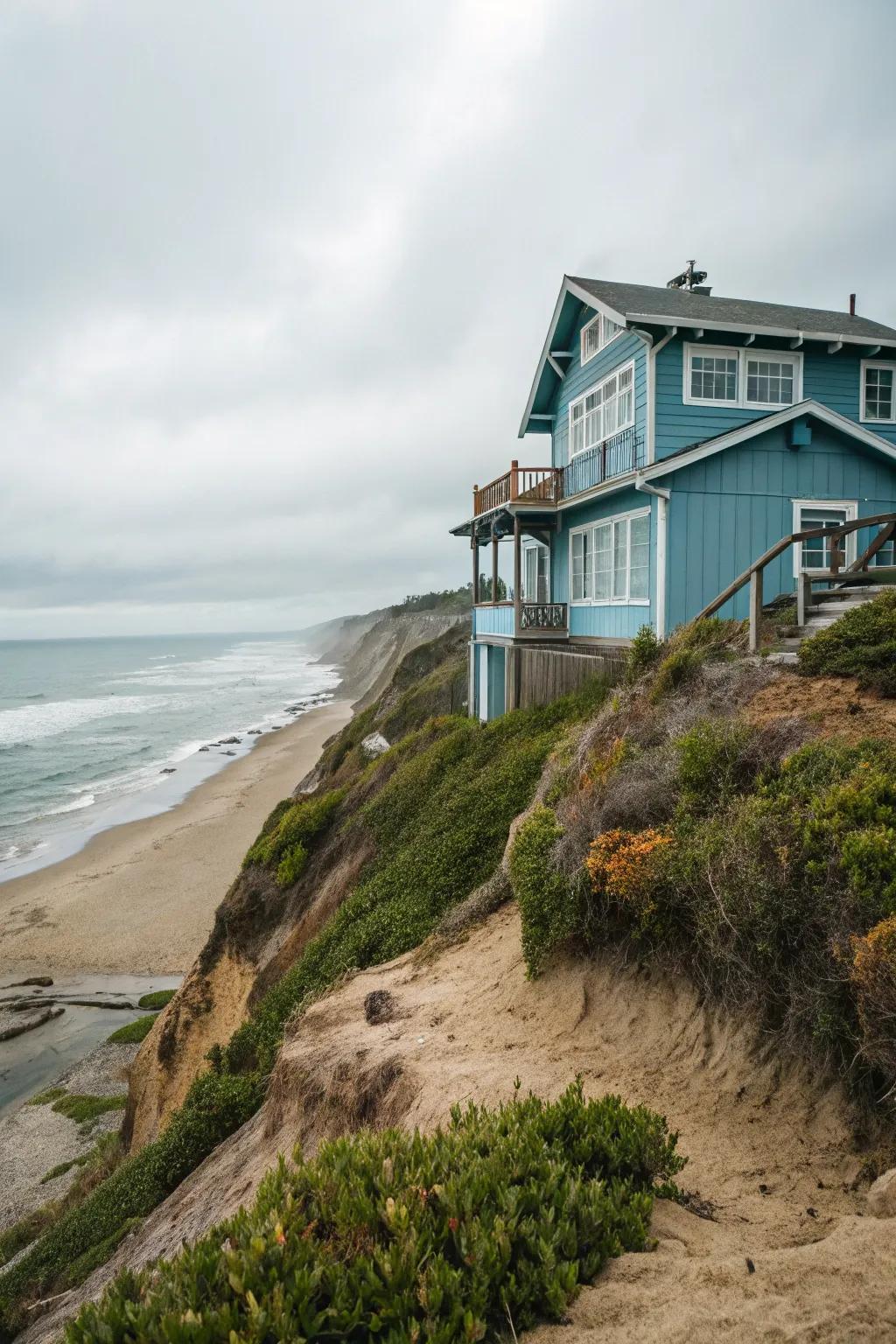 Azure foundations are ideal for coastal designs.