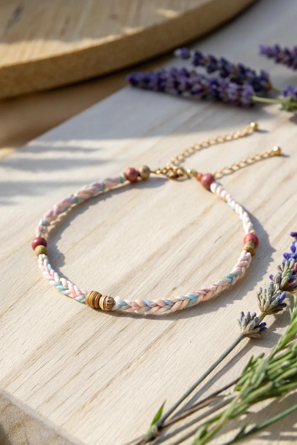 Embrace summer vibes with a beautifully designed friendship foot band, ideal for beach days and celebrations.