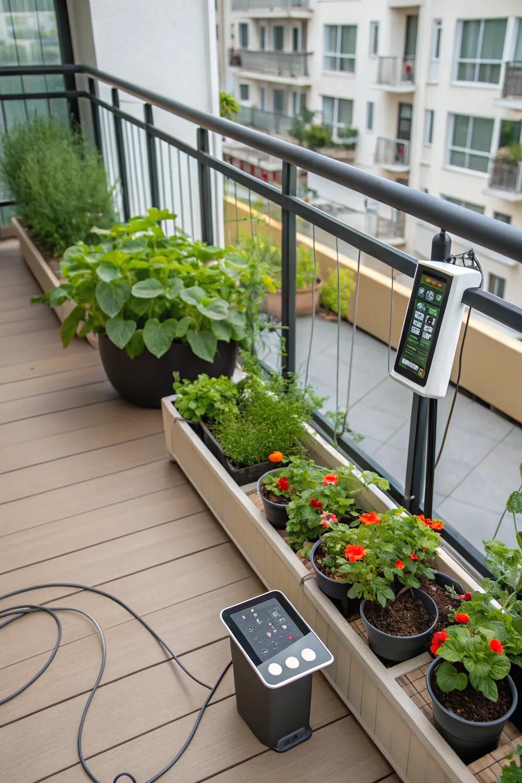 Urban gardening becomes uncomplicated through intelligent setups.