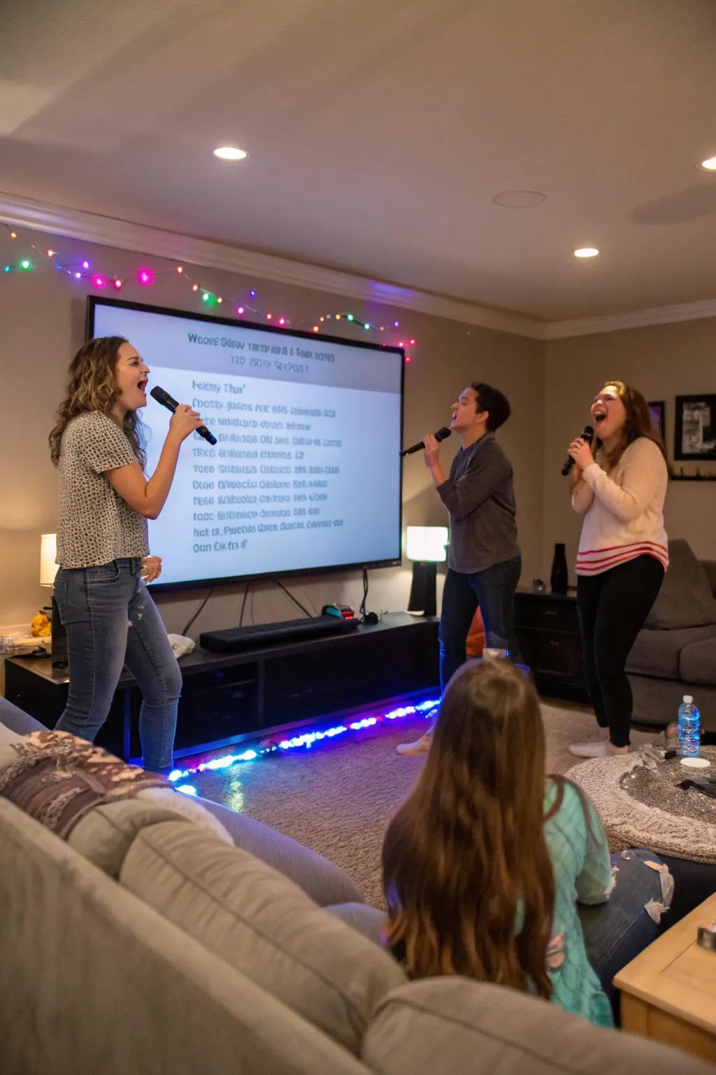 An energetic vocal night ideal for a joy-filled Galentine's Day.