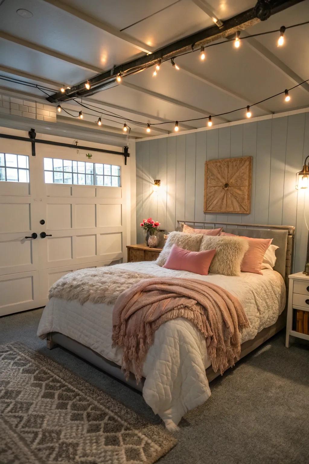 A cozy bedroom conversion adds a serene retreat to your home.