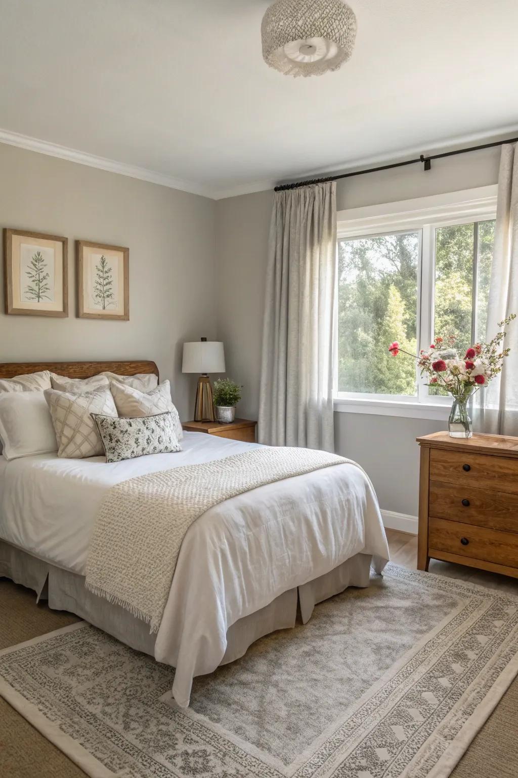 Warm neutrals offering a flawless blend of comfort and understated style.