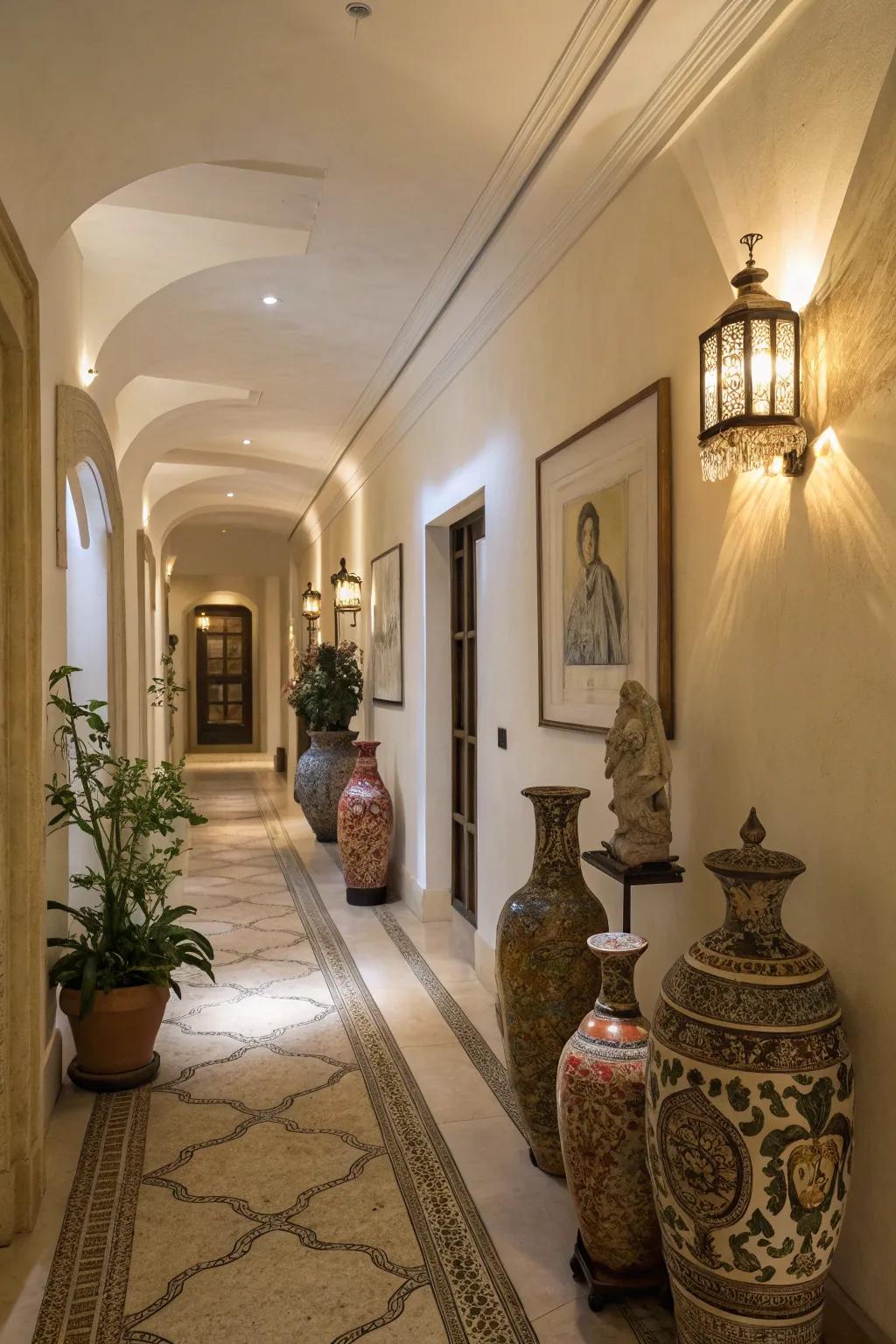 Adding decorative touches can make your hallway feel more personal.