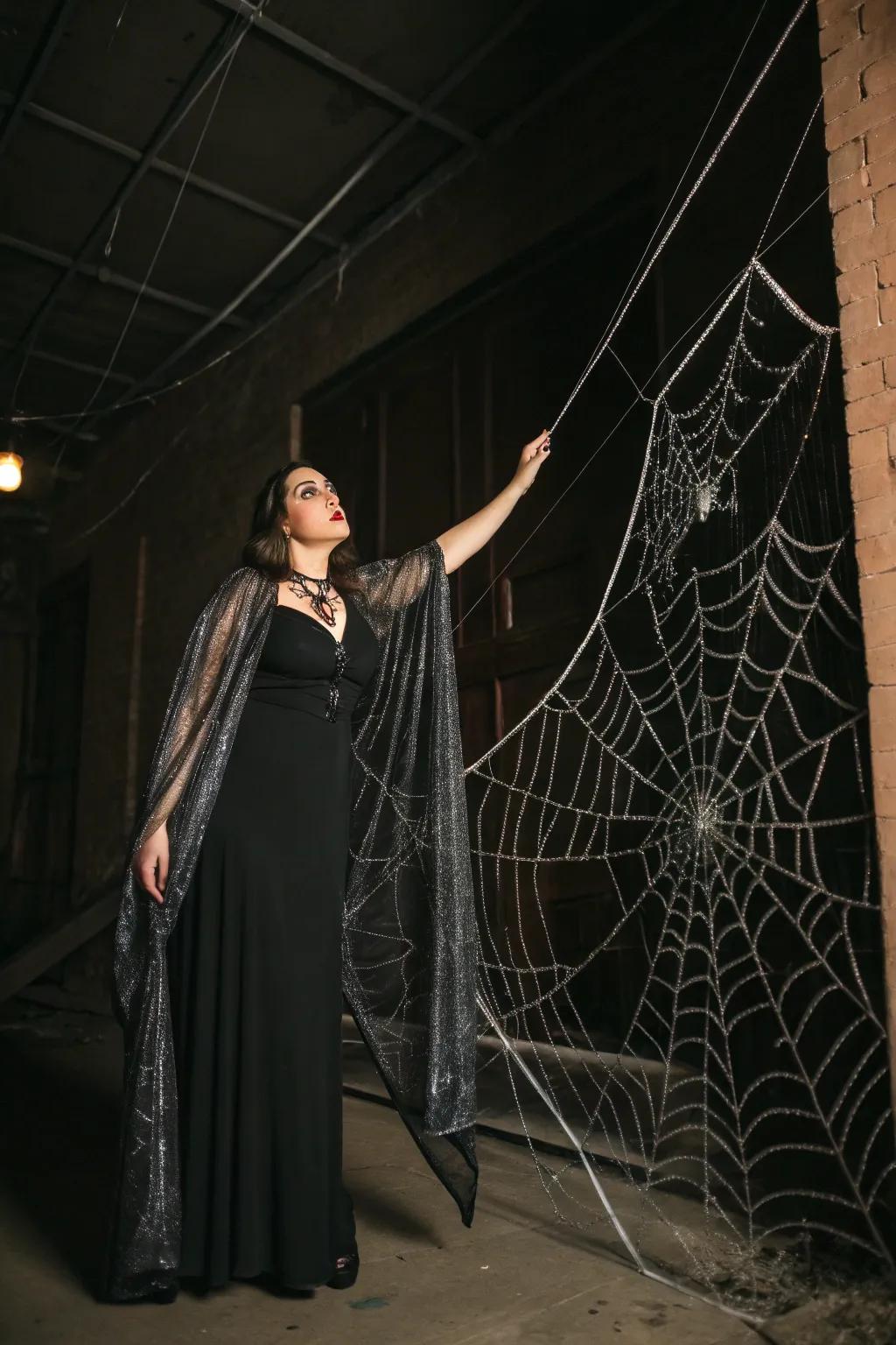 Reign the night as a refined spider queen.