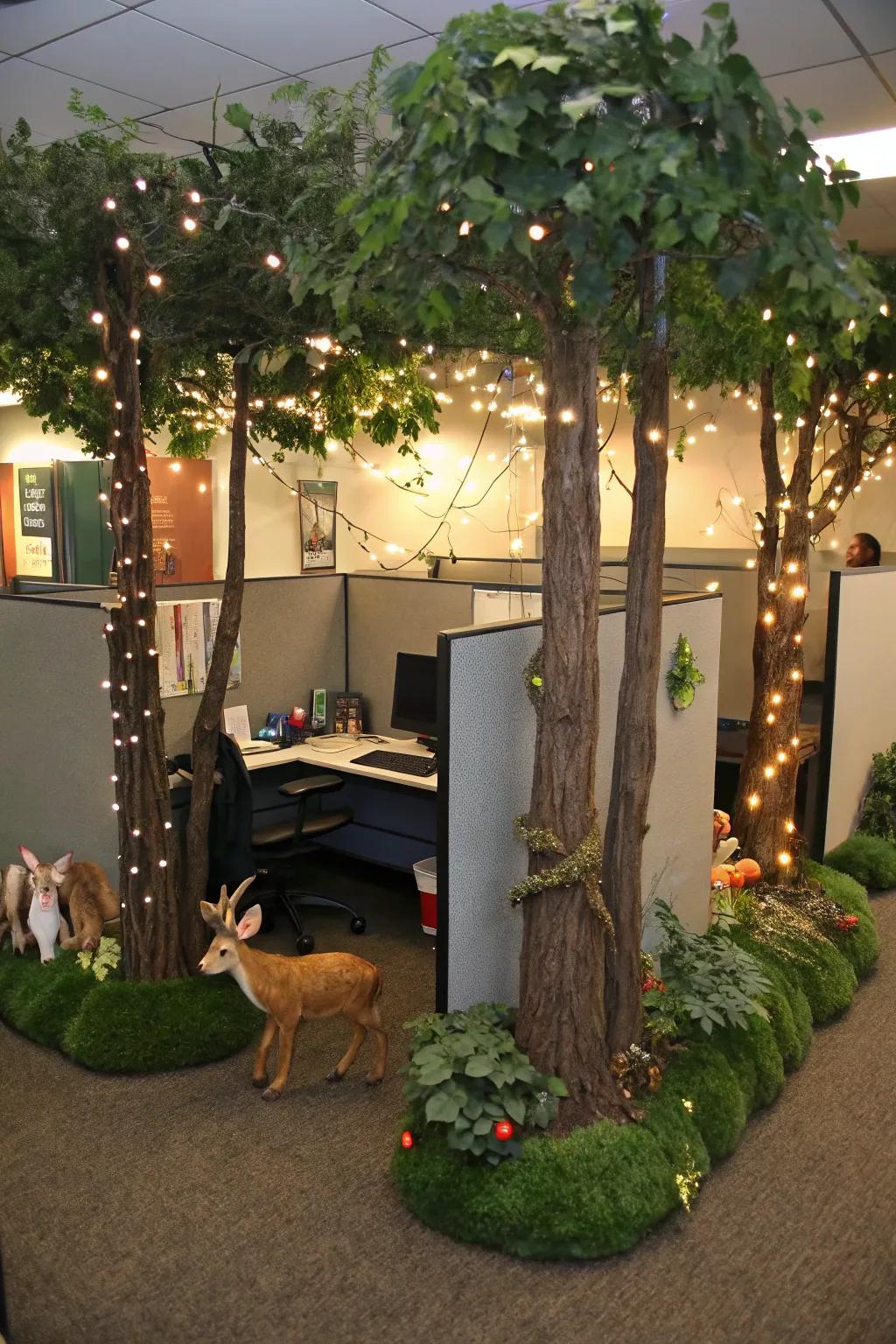 Step into a bewitched woodland with whimsical and natural constituents.