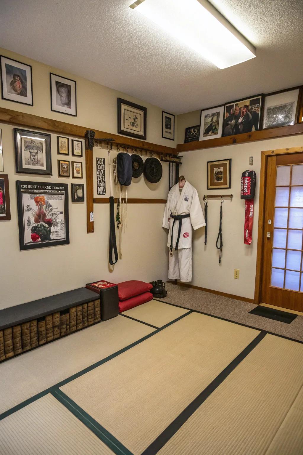 Personal touches make your dojo special.