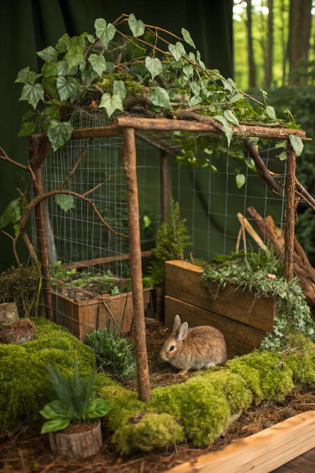 Nature-inspired themes provide a calming atmosphere.