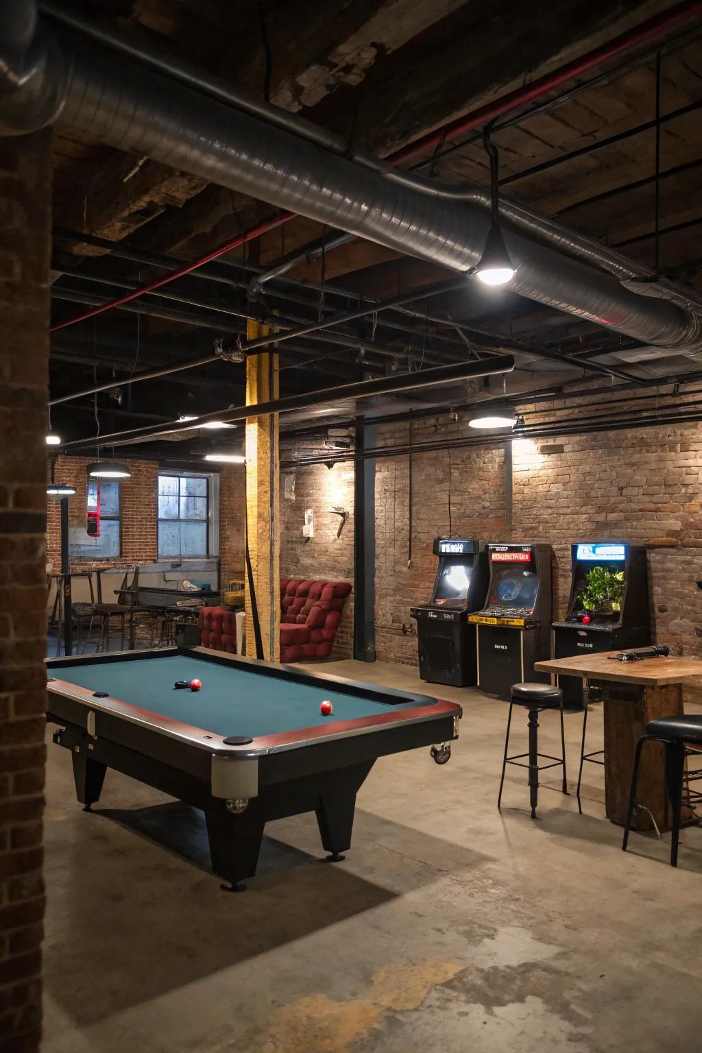 Recreational spaces contribute fun.