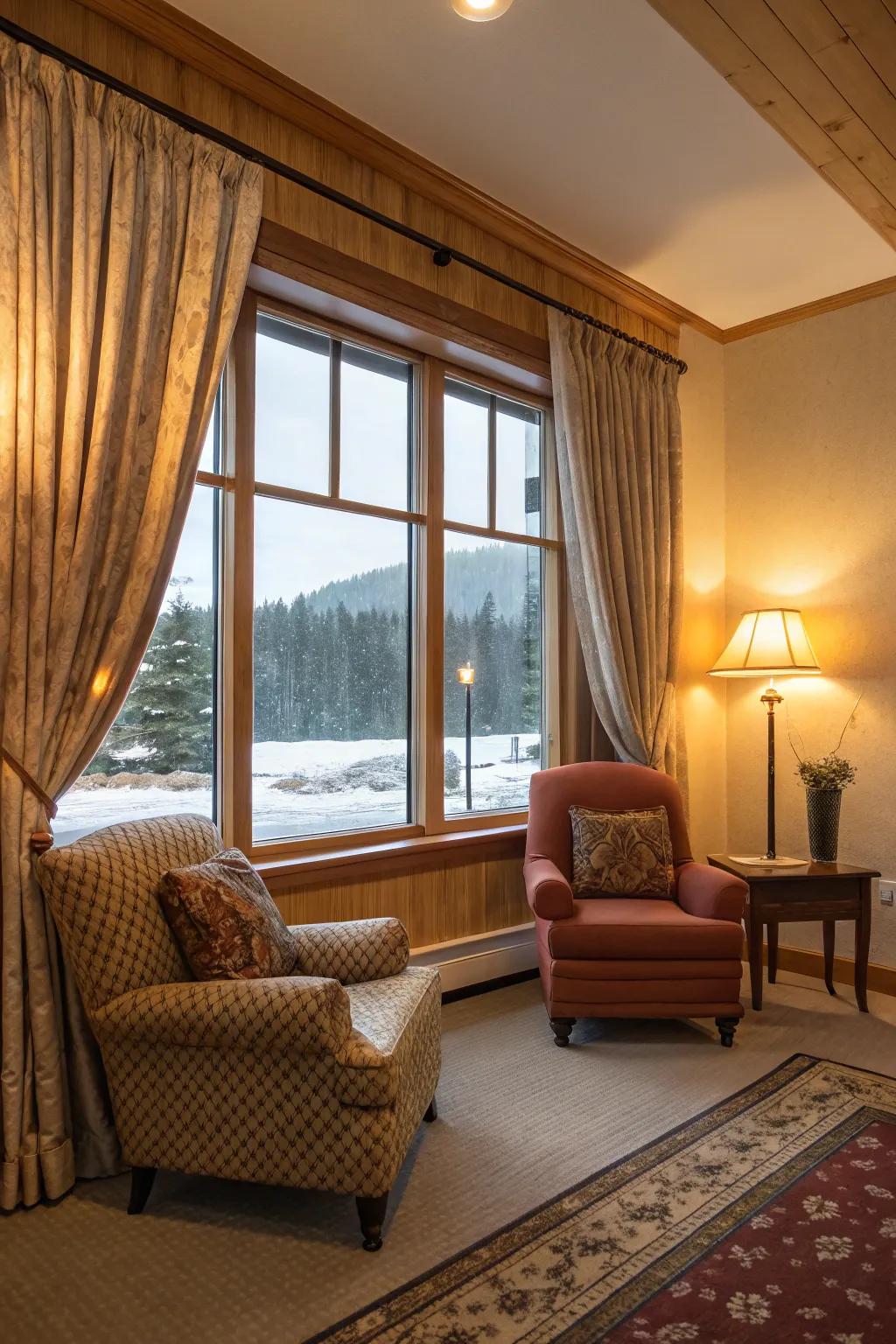 Climate control curtains for ease and performance.