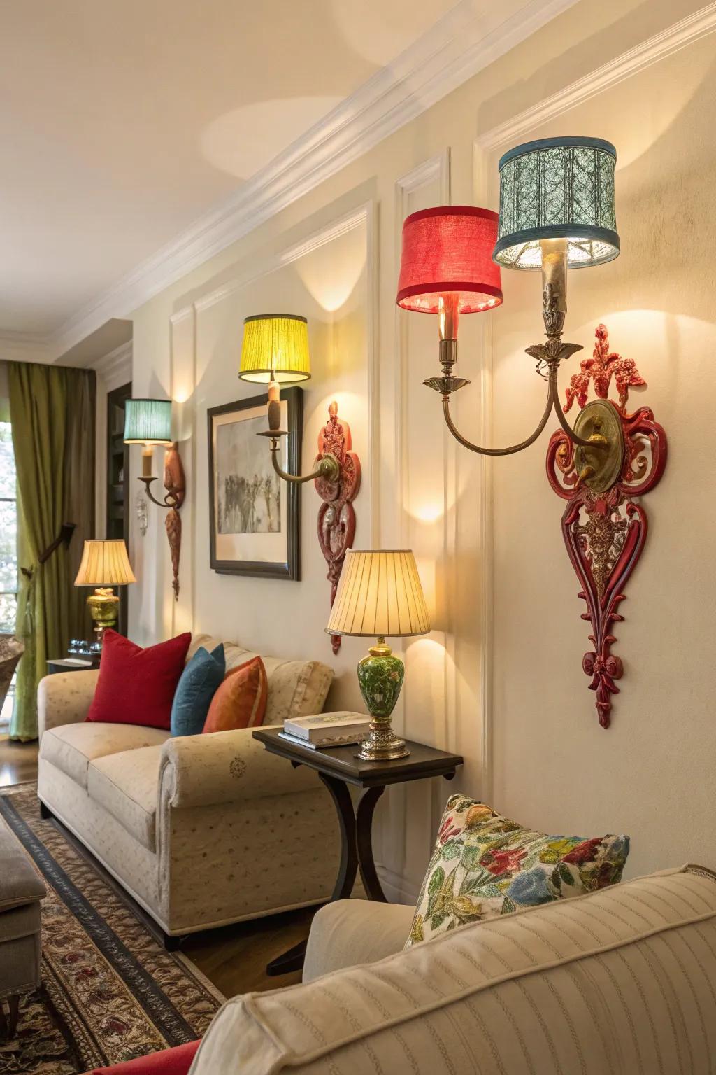 Vibrant colors give your walls life and vitality.