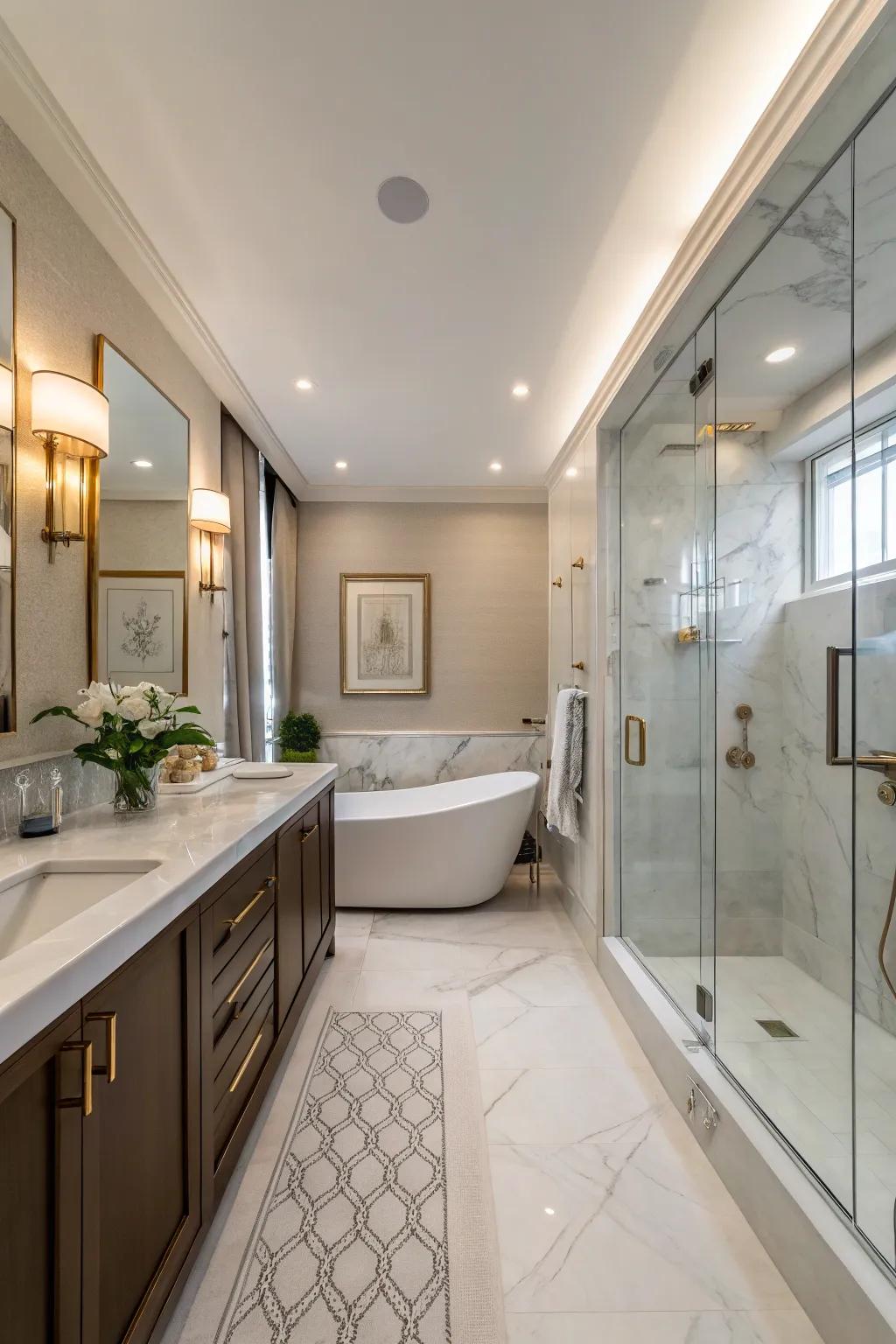 Elegant aesthetics adds elegance and sophistication.