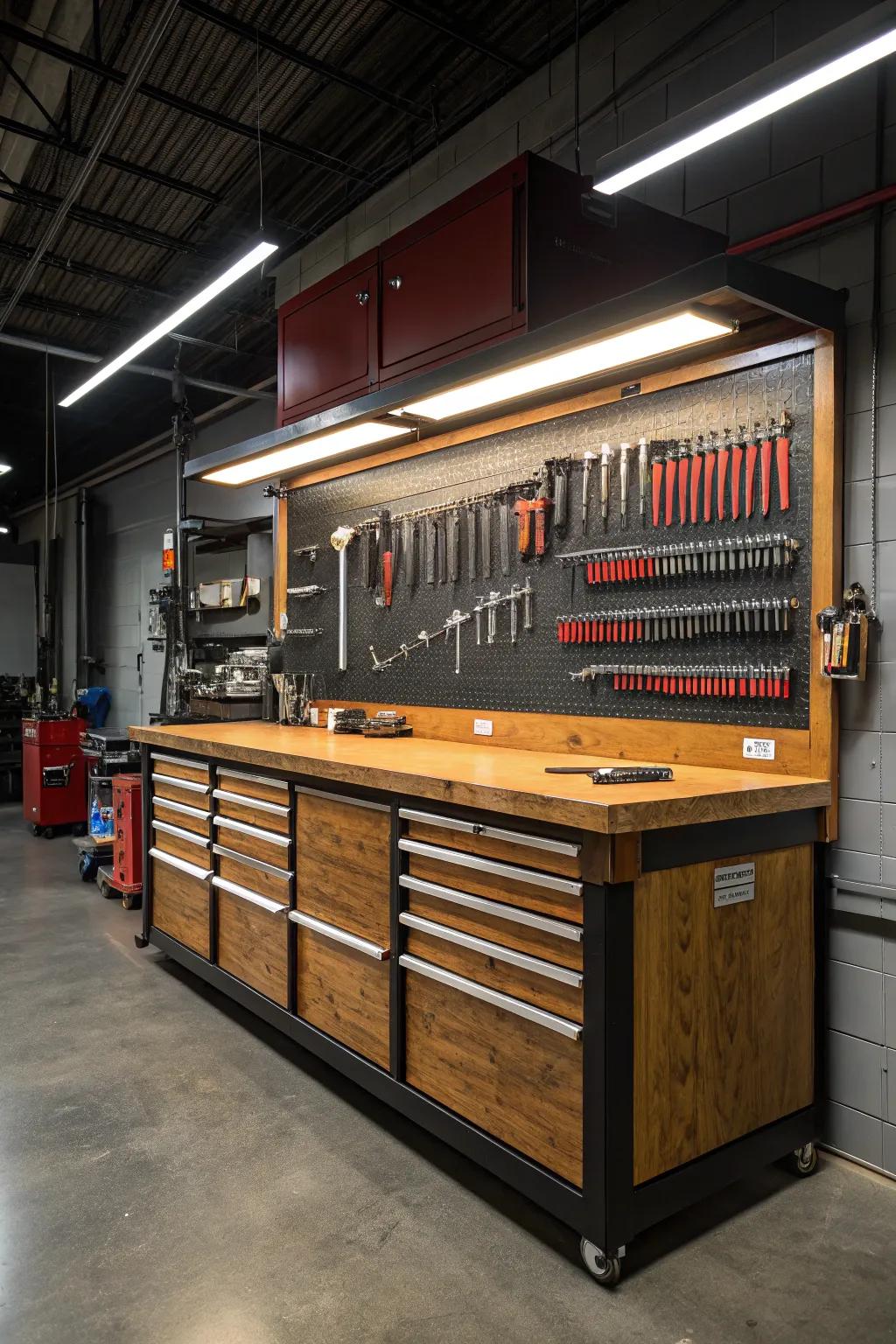 Illuminate your artistry: Allow the correct illumination to guide your precision.