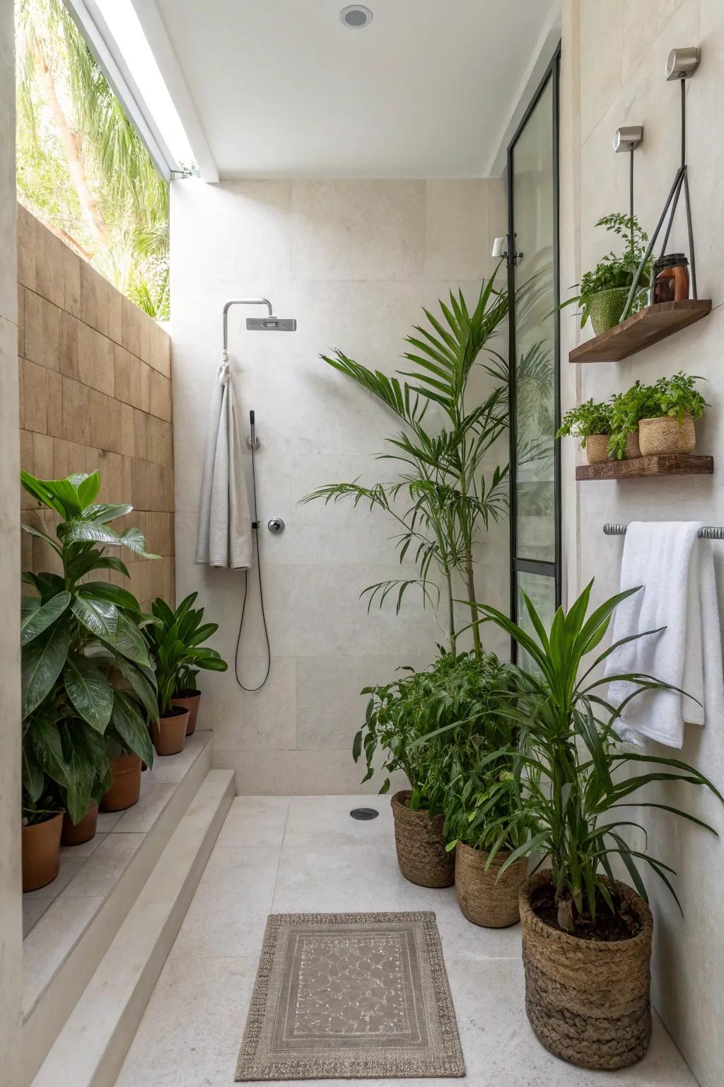 Decor and subtle accents can transform your shower space.