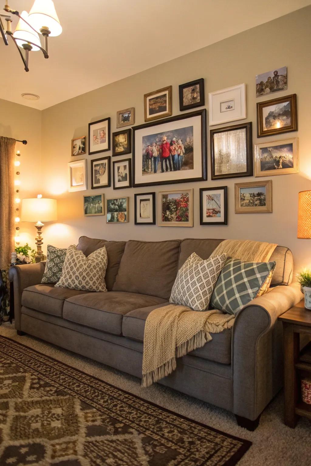 Tailored artwork includes an individual detail.
