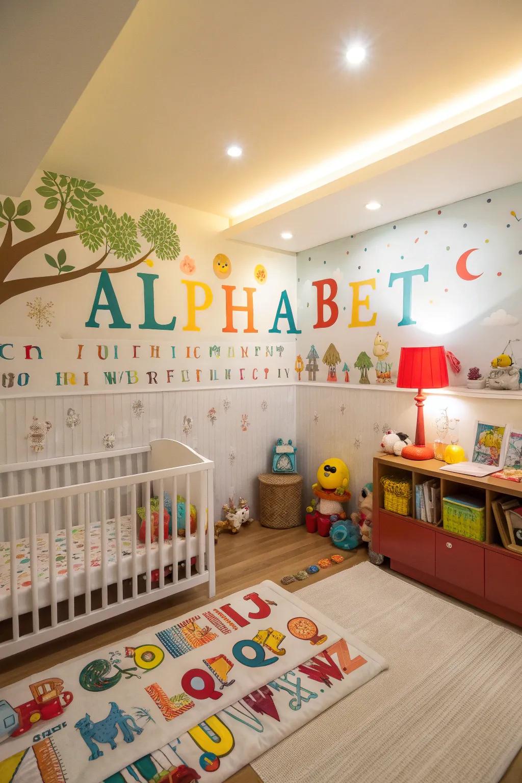 Interactive wallpapers encourage early learning and curiosity.
