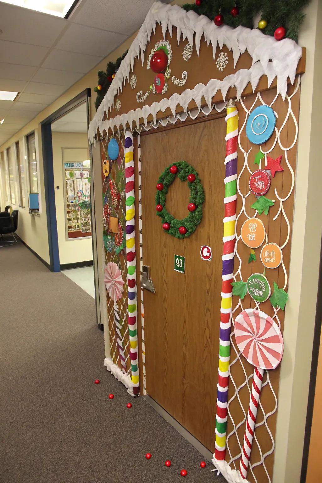 A visual confection, this gingerbread innovation delights everyone.