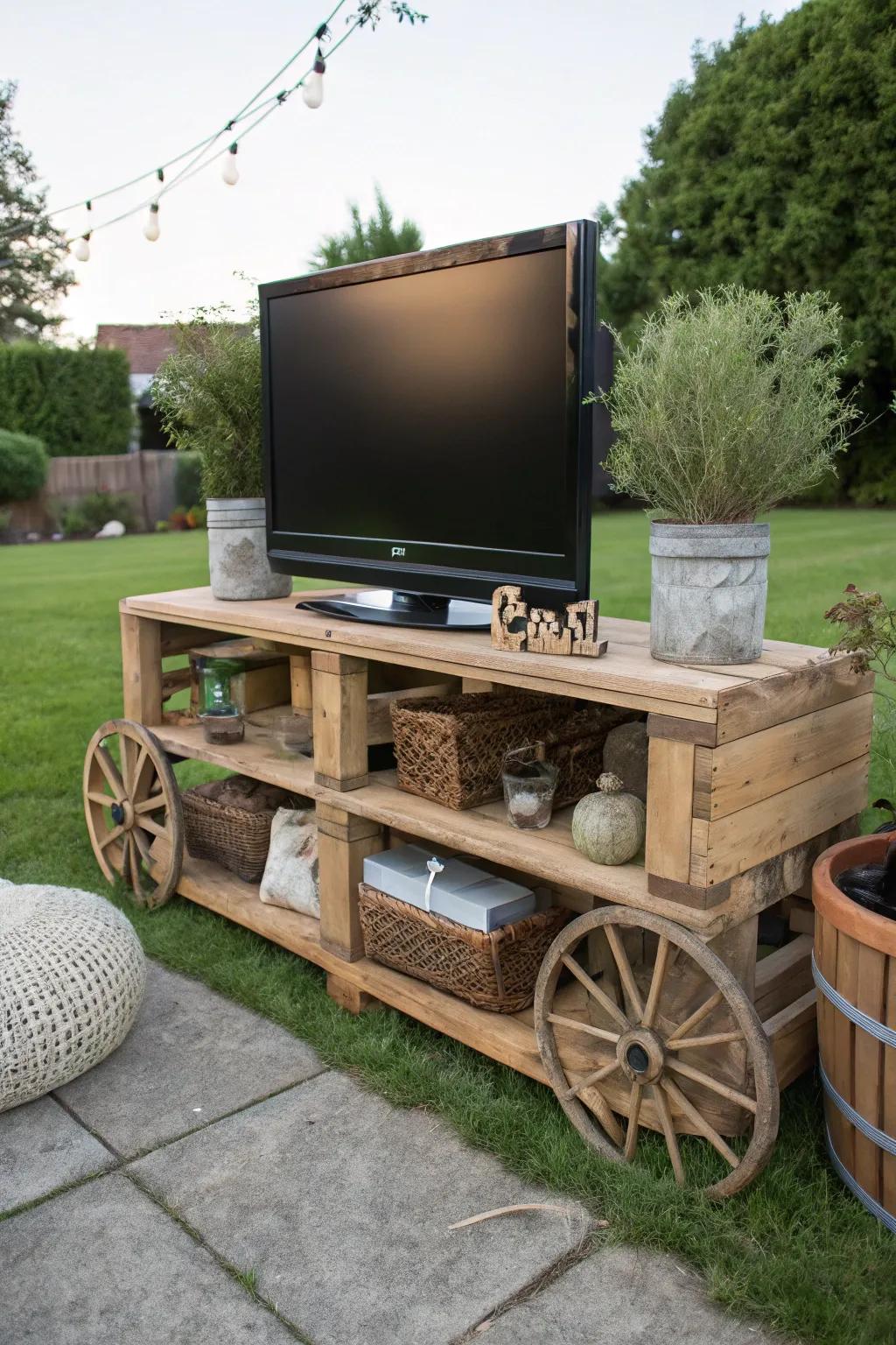 Fashion your personal outdoor visual display pedestal through a handcrafted endeavor.