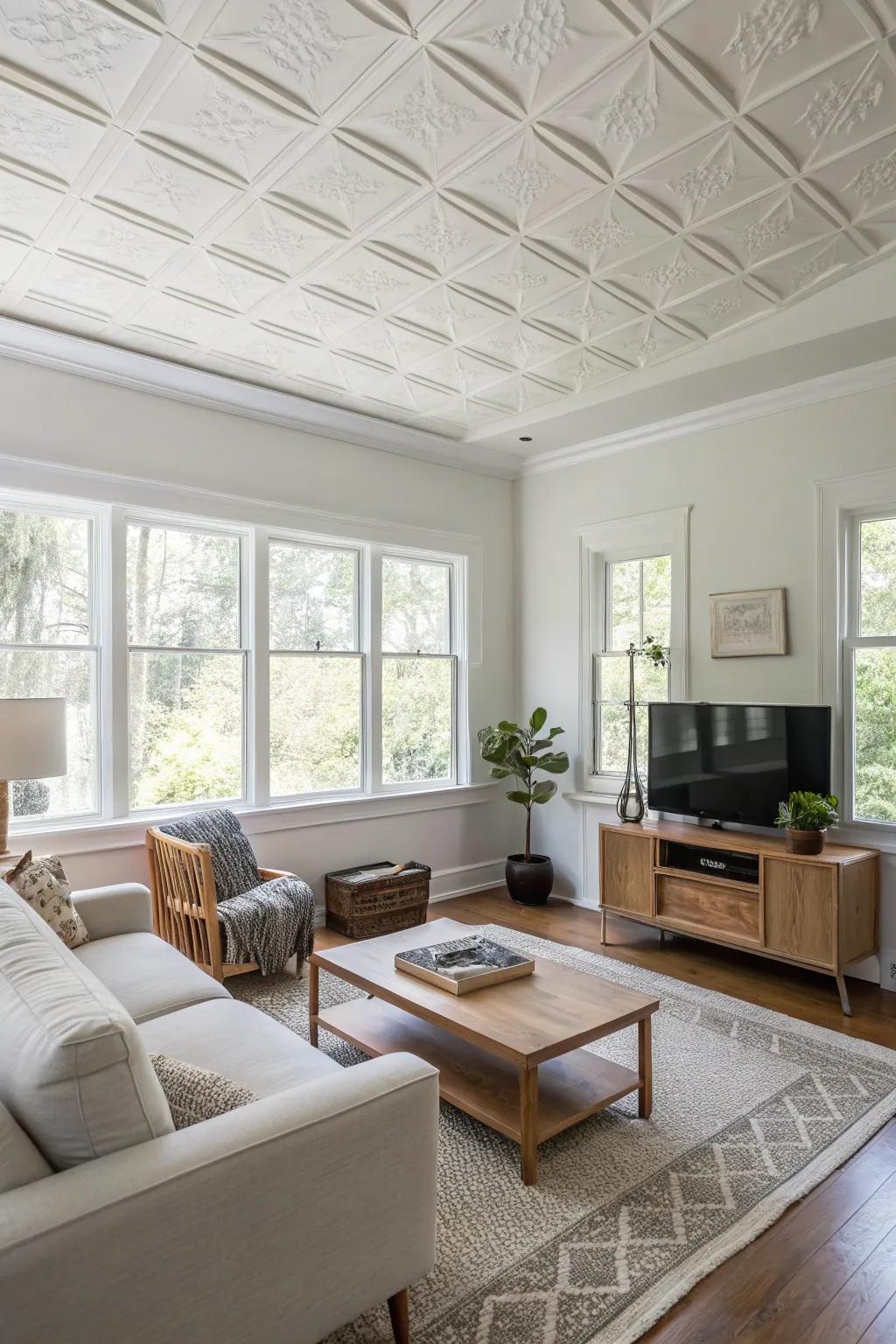 Panels can open up small spaces beautifully.