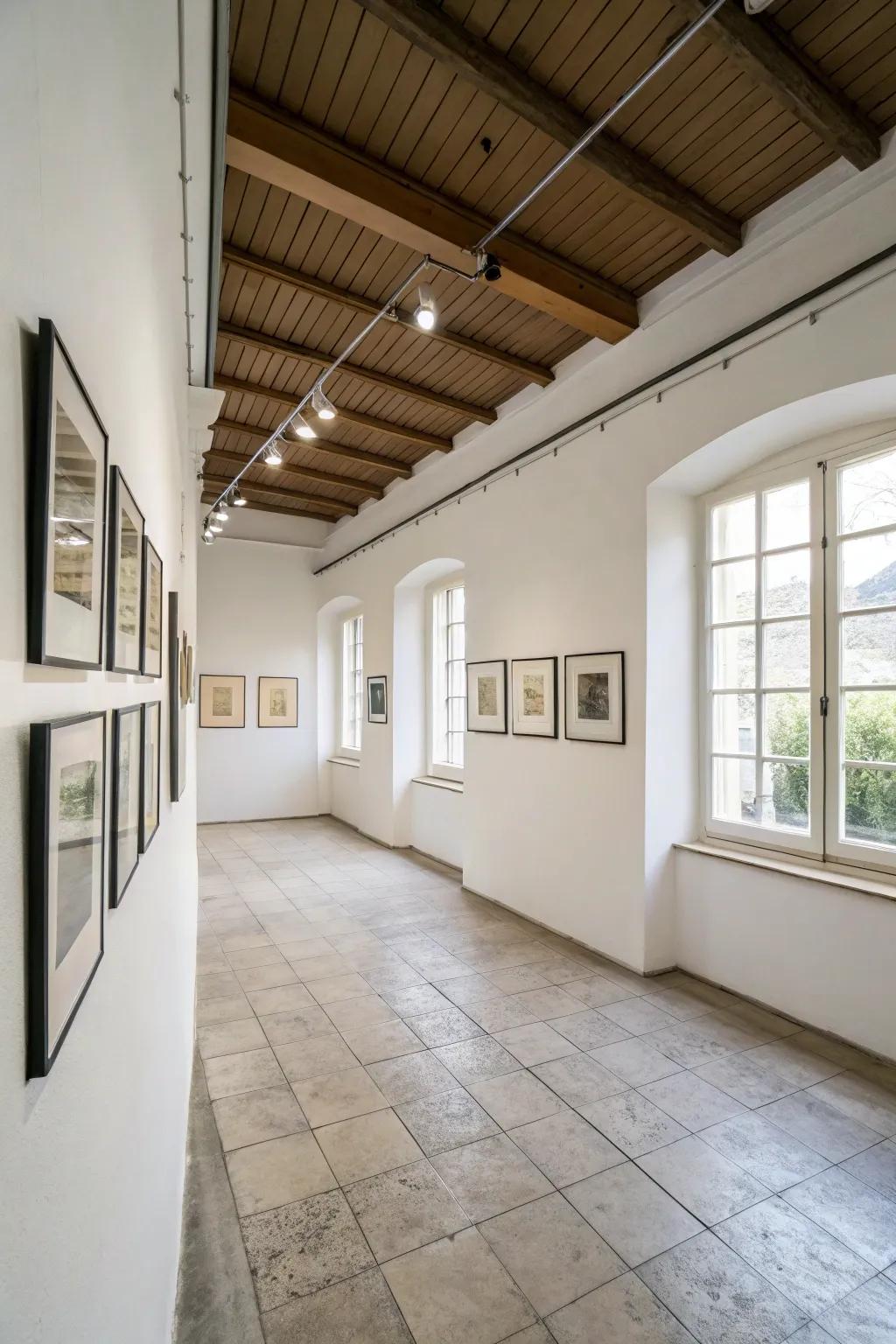 Minimalist frames create a peaceful and contemporary mood.