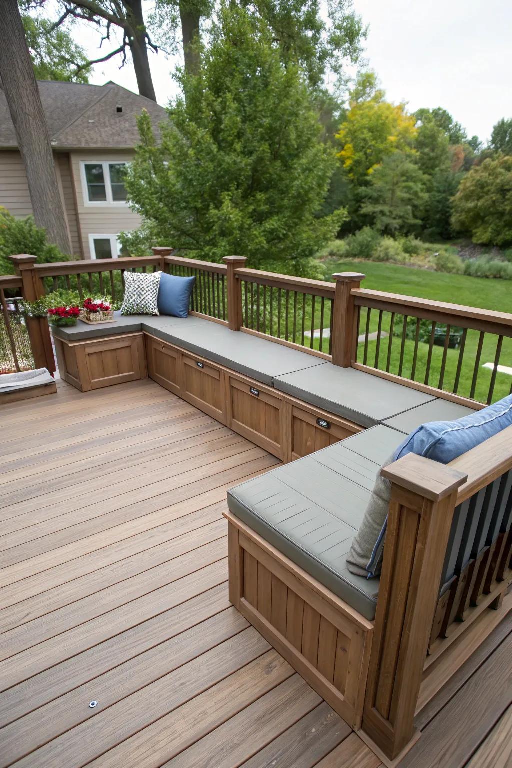 Optimize your deck's dimensions through intelligent layouts.