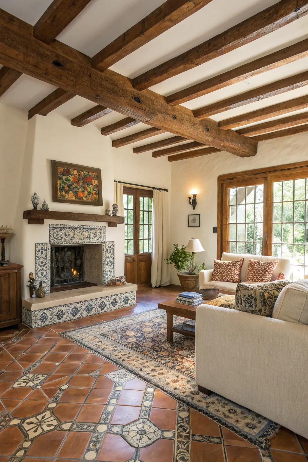 Add singular character to your home with craft elements.