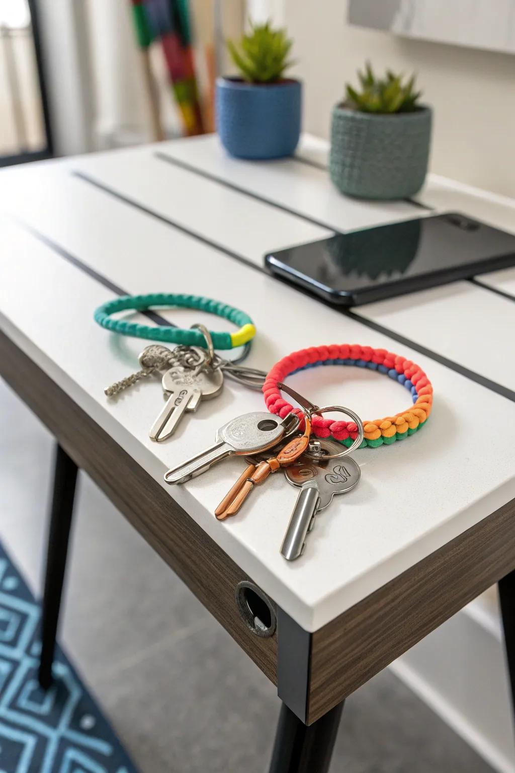 Keys crafted amusing and effortless to locate with enchanting enhancements.