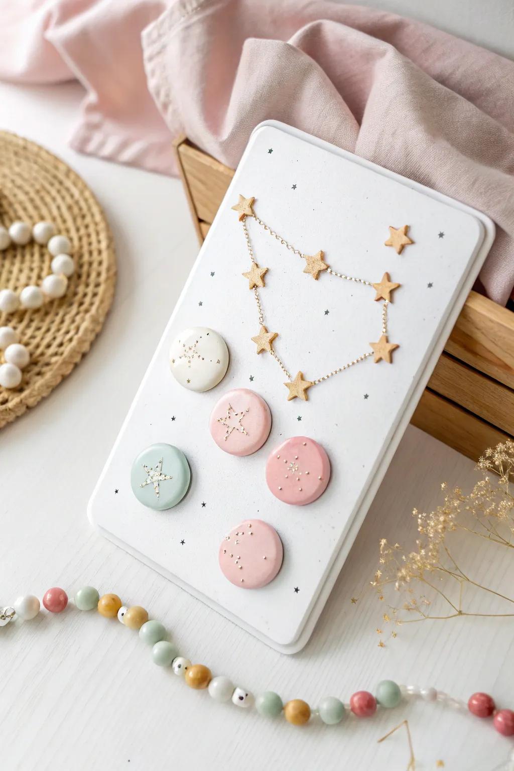 Uncover the artistry of the astral entities: Fashion your personal celestial masterpiece via our Magnetic Constellation Panel.