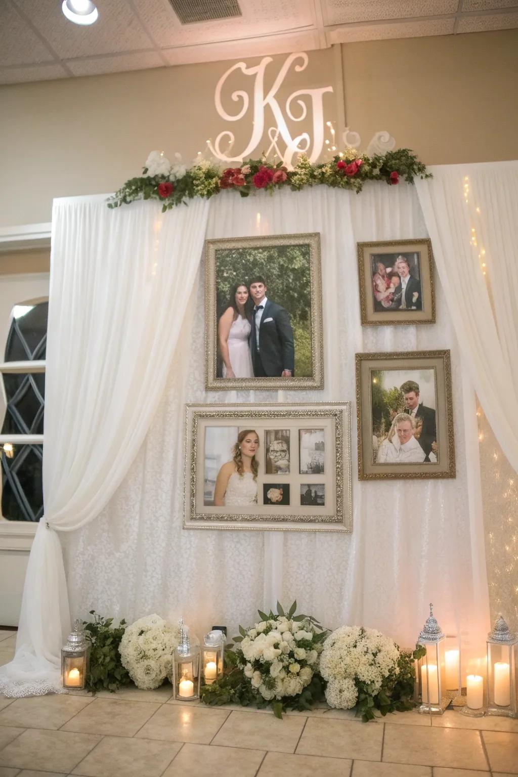 A personalized snapshot setting shares your story and connects guests.