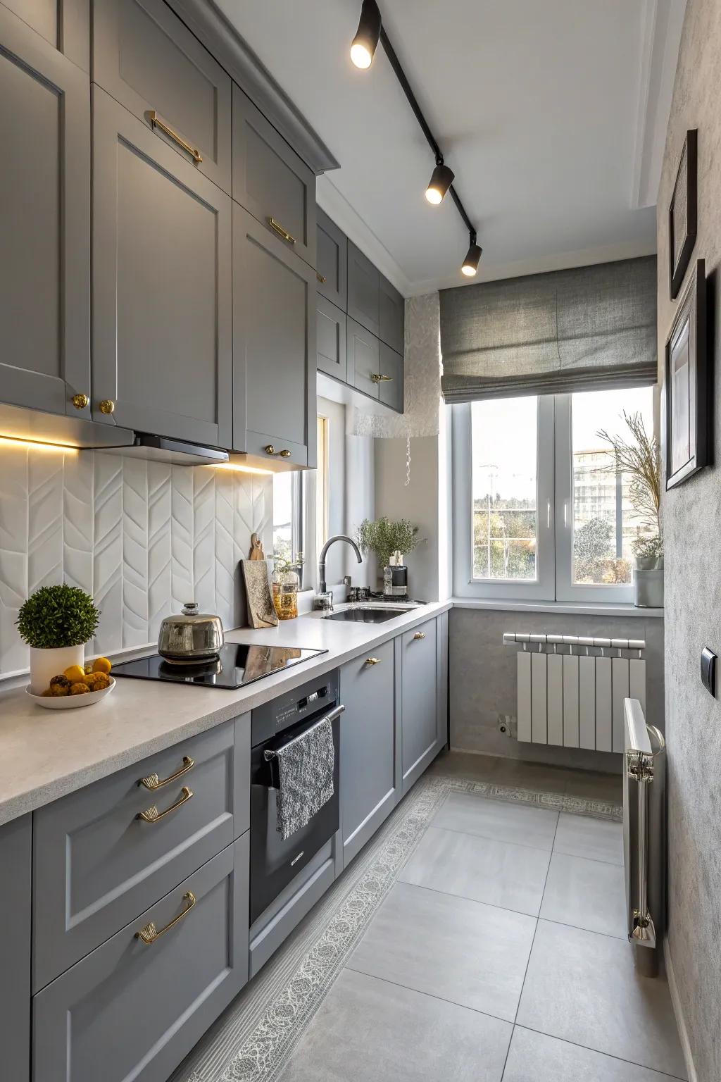 Gray imparts a nuance of sophistication and refinement.