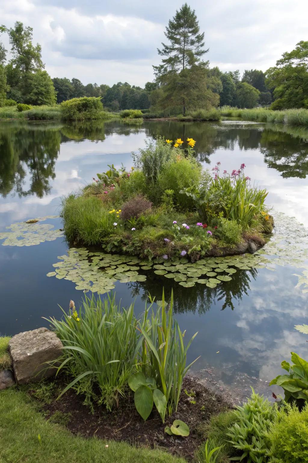 A drifting plant patch delivers an active and magical feature.