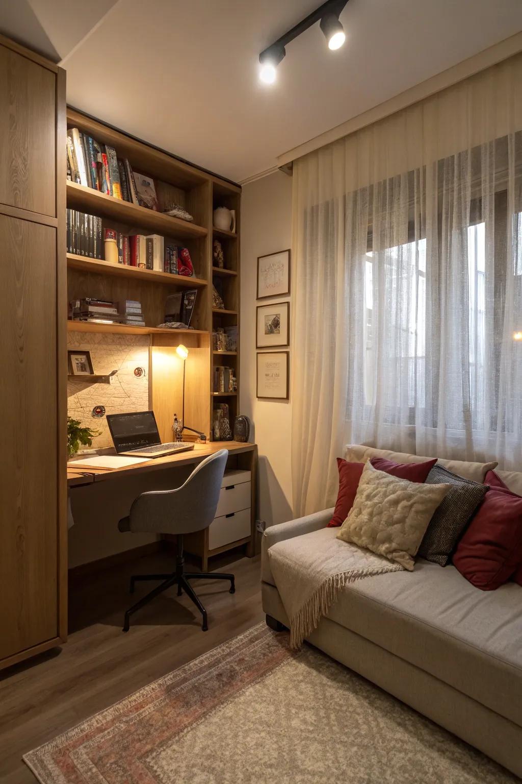 Area zoning institutes designated sections for various activities.