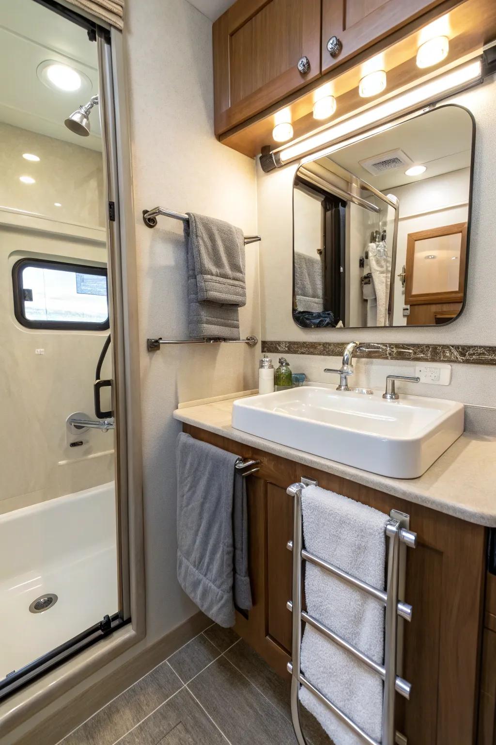 Foldable accessories offer flexibility and space efficiency.