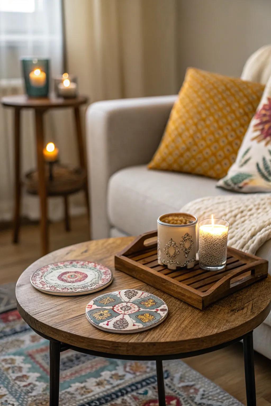Functional holders that add utility and charm to a table.