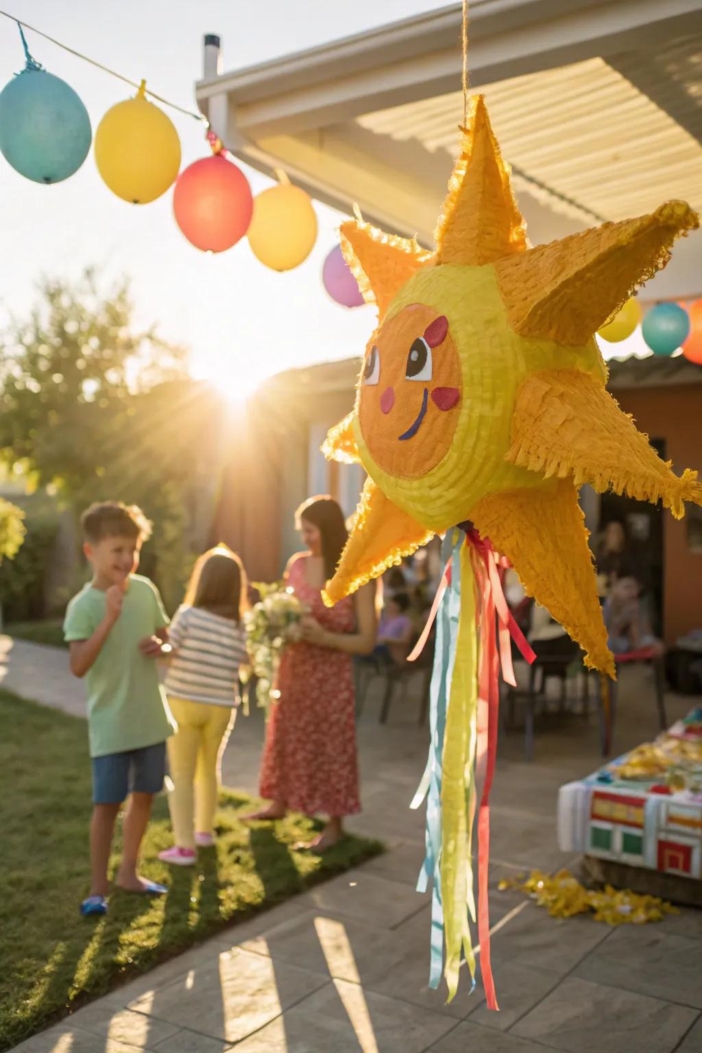 An amusing solar surprise infuses fervor and joy into the party.