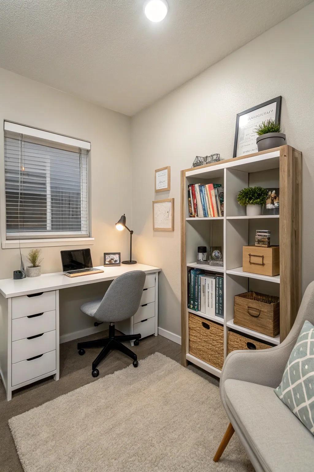 A properly arranged room feels airy and calm.