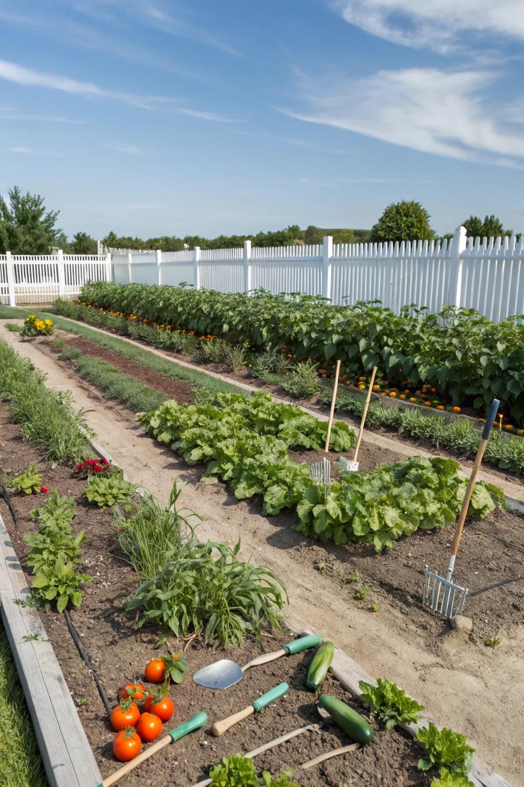 A novice-friendly garden design that sets the groundwork for future accomplishments.