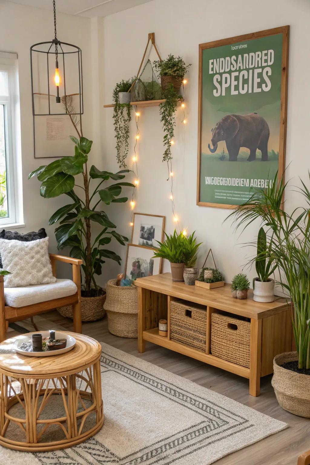 Style with conservation.