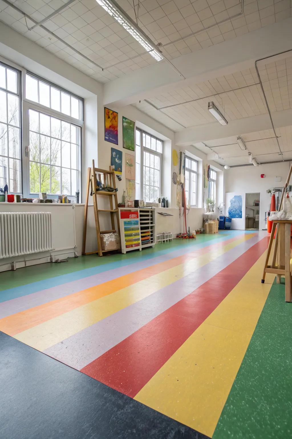 Eco vinyl finish introduce a splash of color and sustainability.