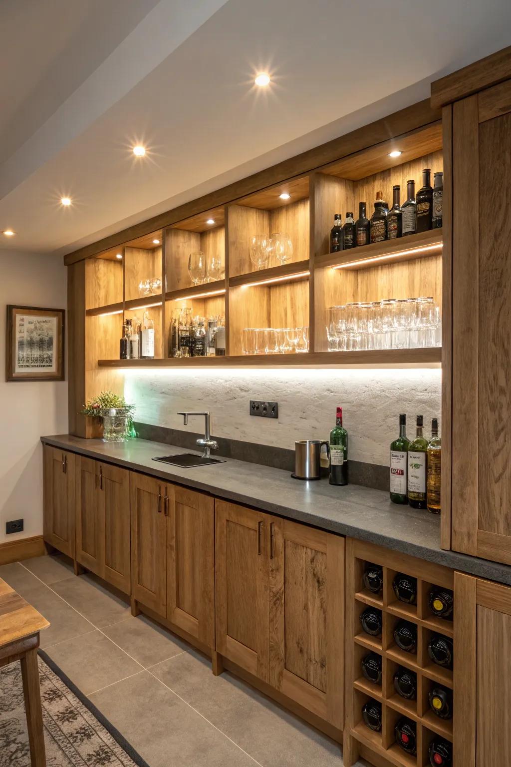 Eco-conscious LEDs offer sustainable, stylish lighting.