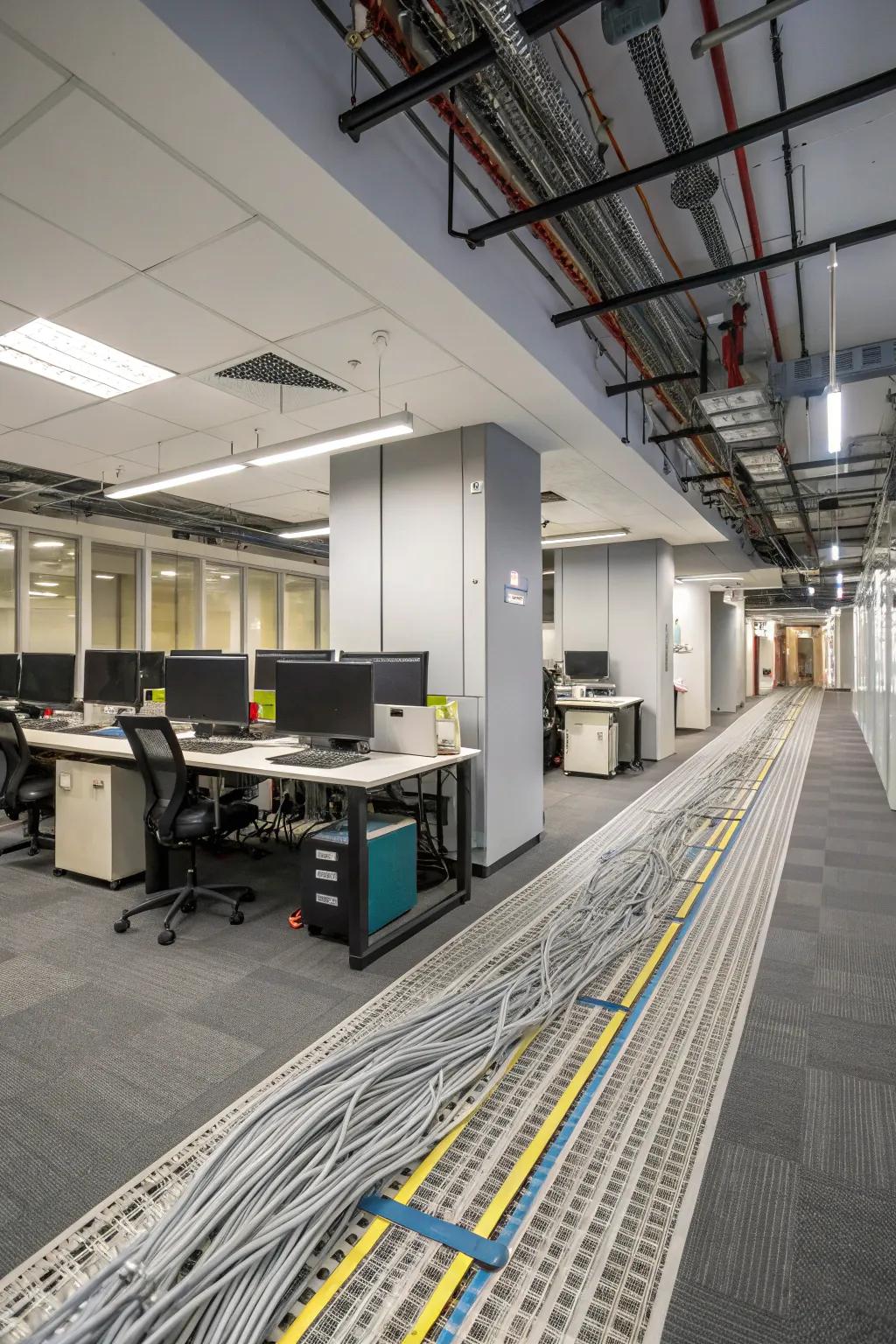Seamless tech integration keeps your space modern and tidy.
