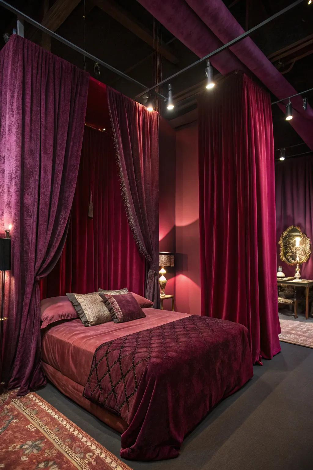 Inject splendor with luxe jewel tones.