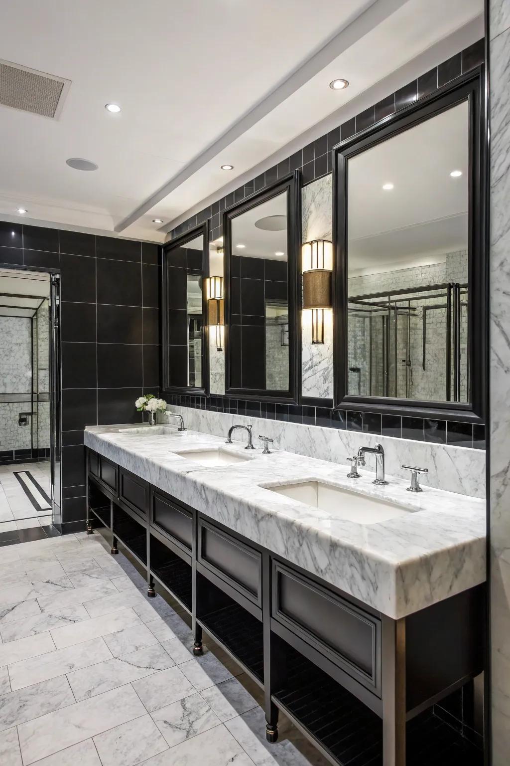 Blending substances adds sophistication and intrigue.