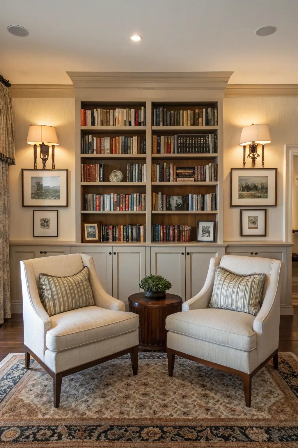 Symmetrical arrangements for balanced design.