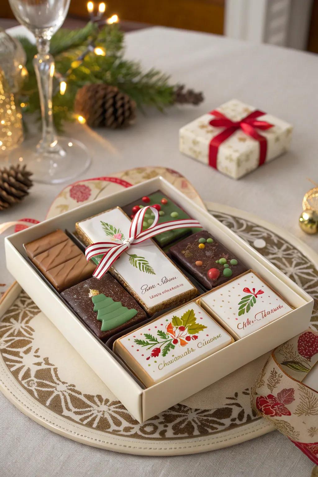 Exceptional sweet selection for a dash of class this Yuletide.